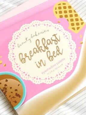 Beauty Bakeries Breakfast In Bed Eyeshadow Palette. NIP